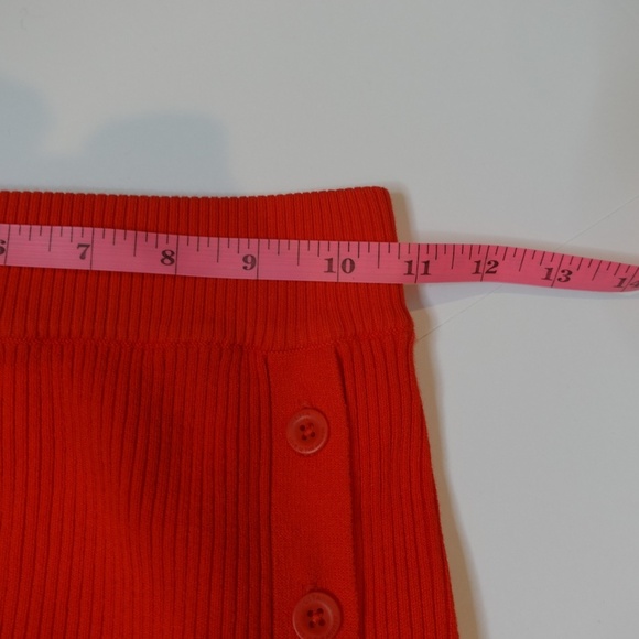 REVOLVE Lita by Ciara True Rib Tank Top & Skirt SET Fiery Red Size XS NWT - Picture 9 of 15